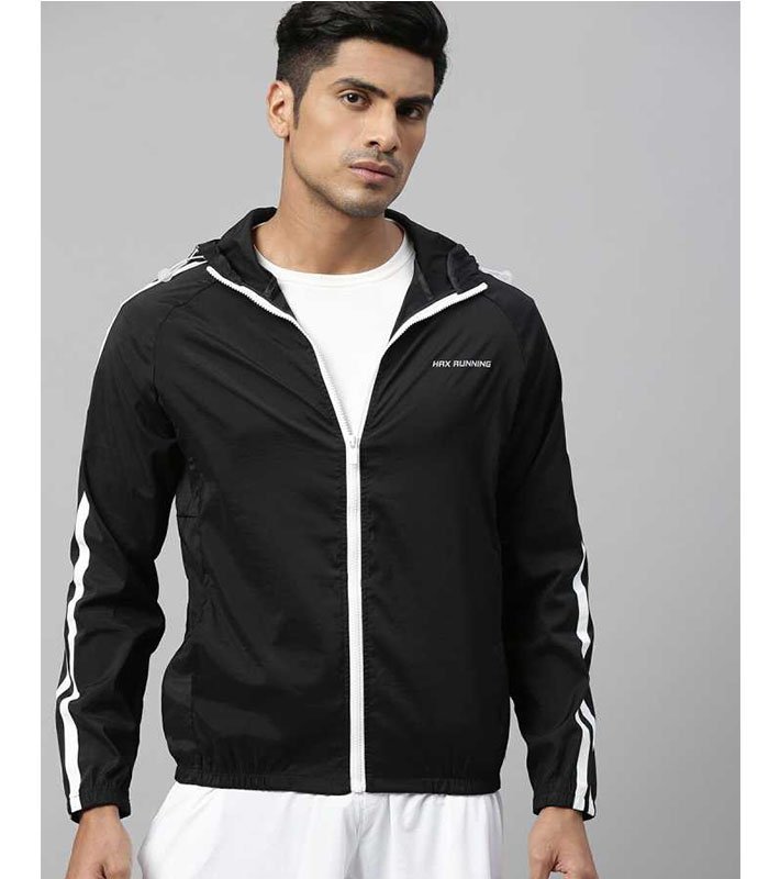 HRX by Hrithik Roshan Full Sleeve Solid Men Sports Jacket