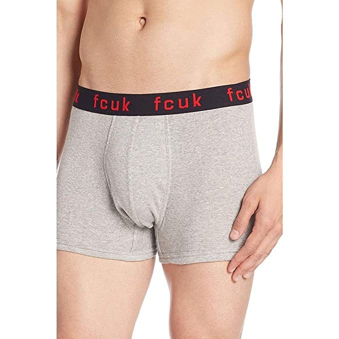FCUK Mens Solid Trunks