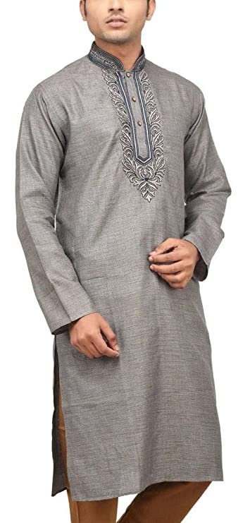 Rene Men’s Cotton A-Line Kurta