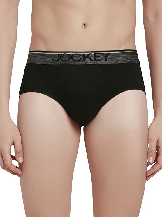 Jockey Men’s Cotton Brief(Colors & Print May Vary)