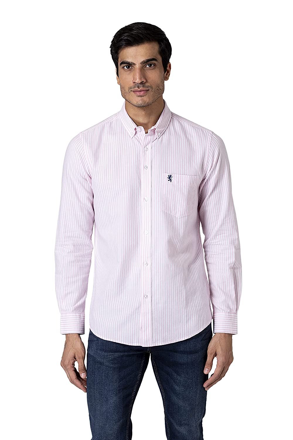 Red Tape Men’s Regular Fit Button Down Shirt