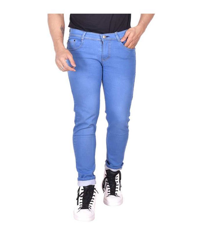 Lzard Regular Men Blue Jeans